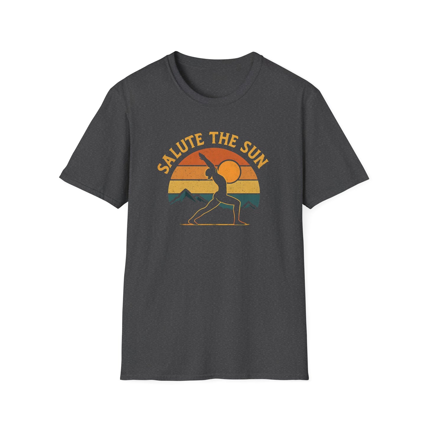 Salute the Sun T-Shirt - Yoga & Nature Inspired Mindful Living Tee
