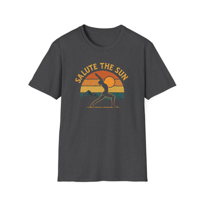 Salute the Sun T-Shirt - Yoga & Nature Inspired Mindful Living Tee