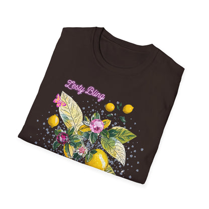 Lemon Blossom T-Shirt — Vintage Botanical Floral Graphic