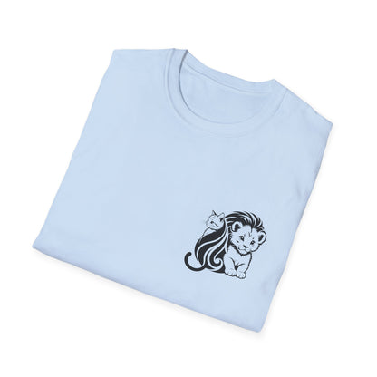 Lion Cub Kitten Tee — Cute Cat & Wildlife Graphic T-Shirt