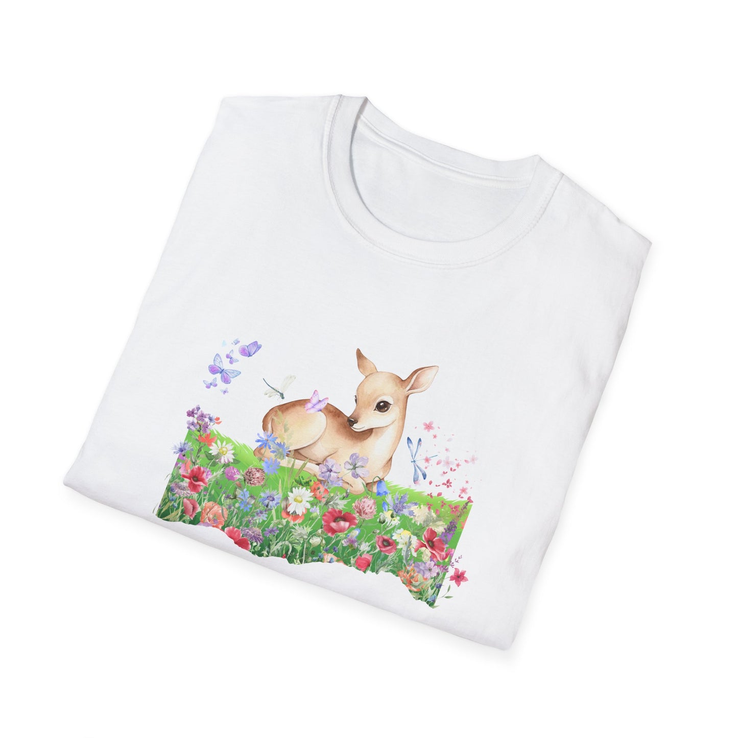 Doe in Wildflower Meadow T-Shirt