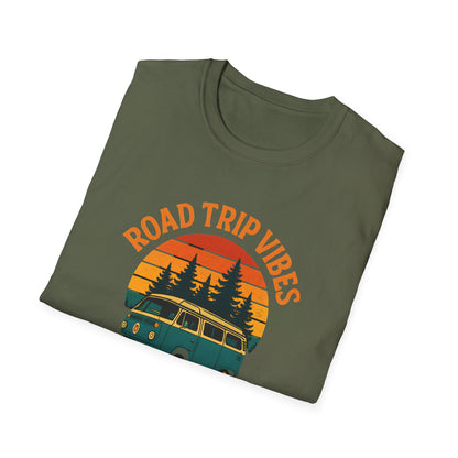 Road Trip Vibes T-Shirt - Adventure Travel & Wanderlust Tee
