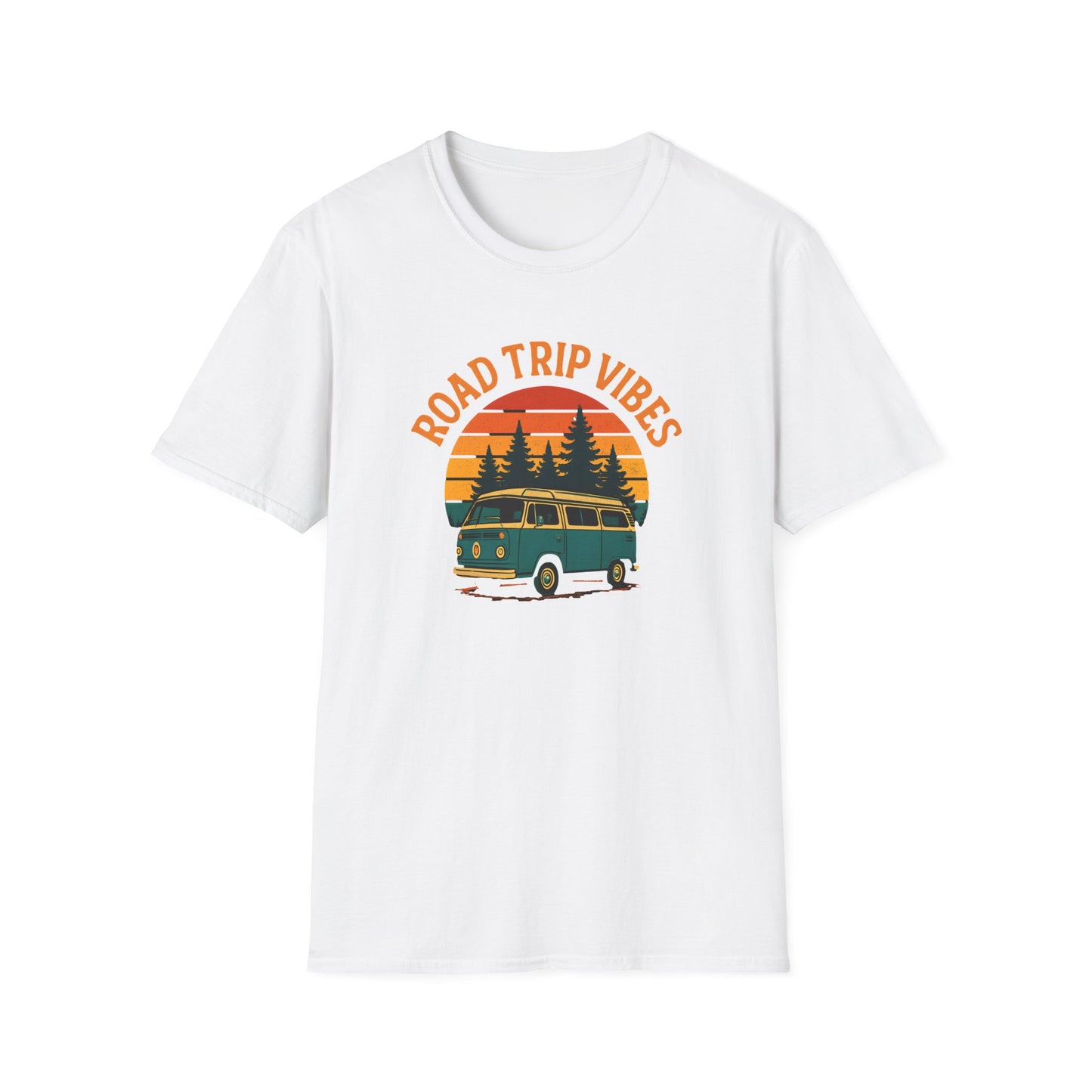 Road Trip Vibes T-Shirt - Adventure Travel & Wanderlust Tee