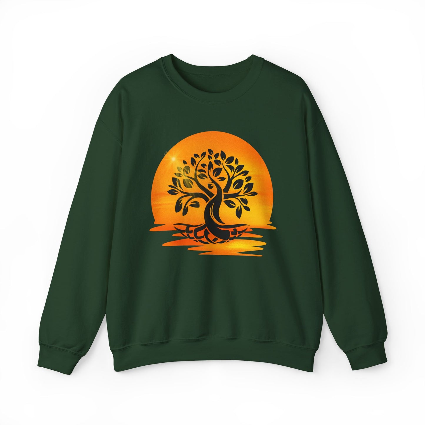 Tree of Life Sweatshirt – Sunset Tribal Graphic Crewneck