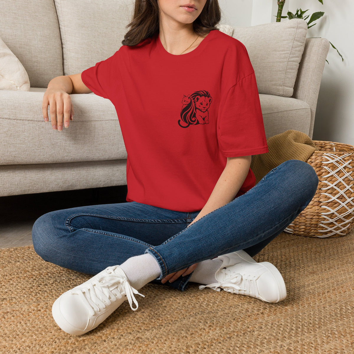 Lion Cub Kitten Tee — Cute Cat & Wildlife Graphic T-Shirt