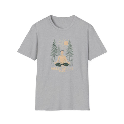 Forest Bathing Club T-Shirt — Meditation Nature Tee