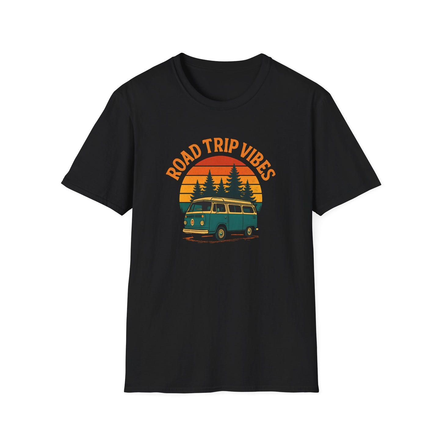 Road Trip Vibes T-Shirt - Adventure Travel & Wanderlust Tee