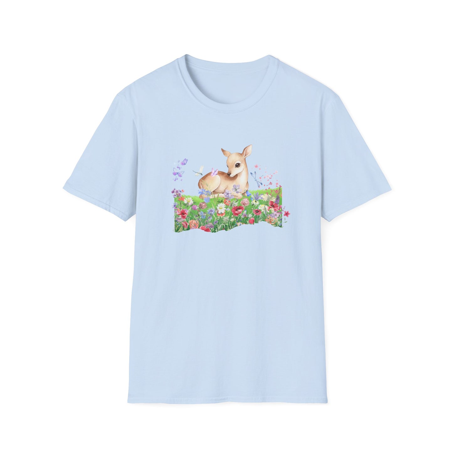 Doe in Wildflower Meadow T-Shirt