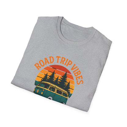 Road Trip Vibes T-Shirt - Adventure Travel & Wanderlust Tee